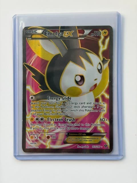 Emolga EX (143 Full Art) 143/146 XY Holo