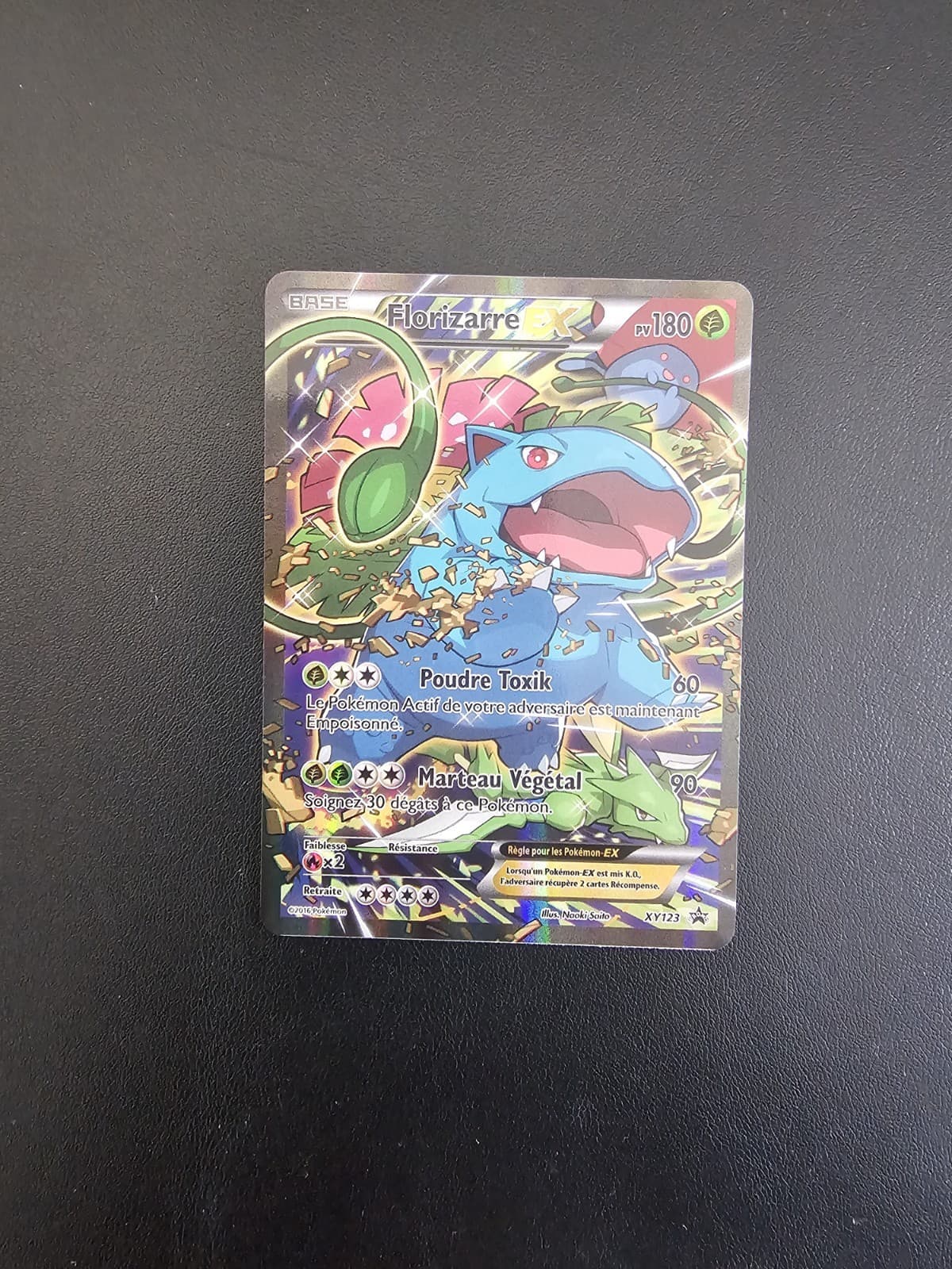 Carte Pokémon Florizarre EX XY123 Promo Coffret Génération Bloc XY FR 