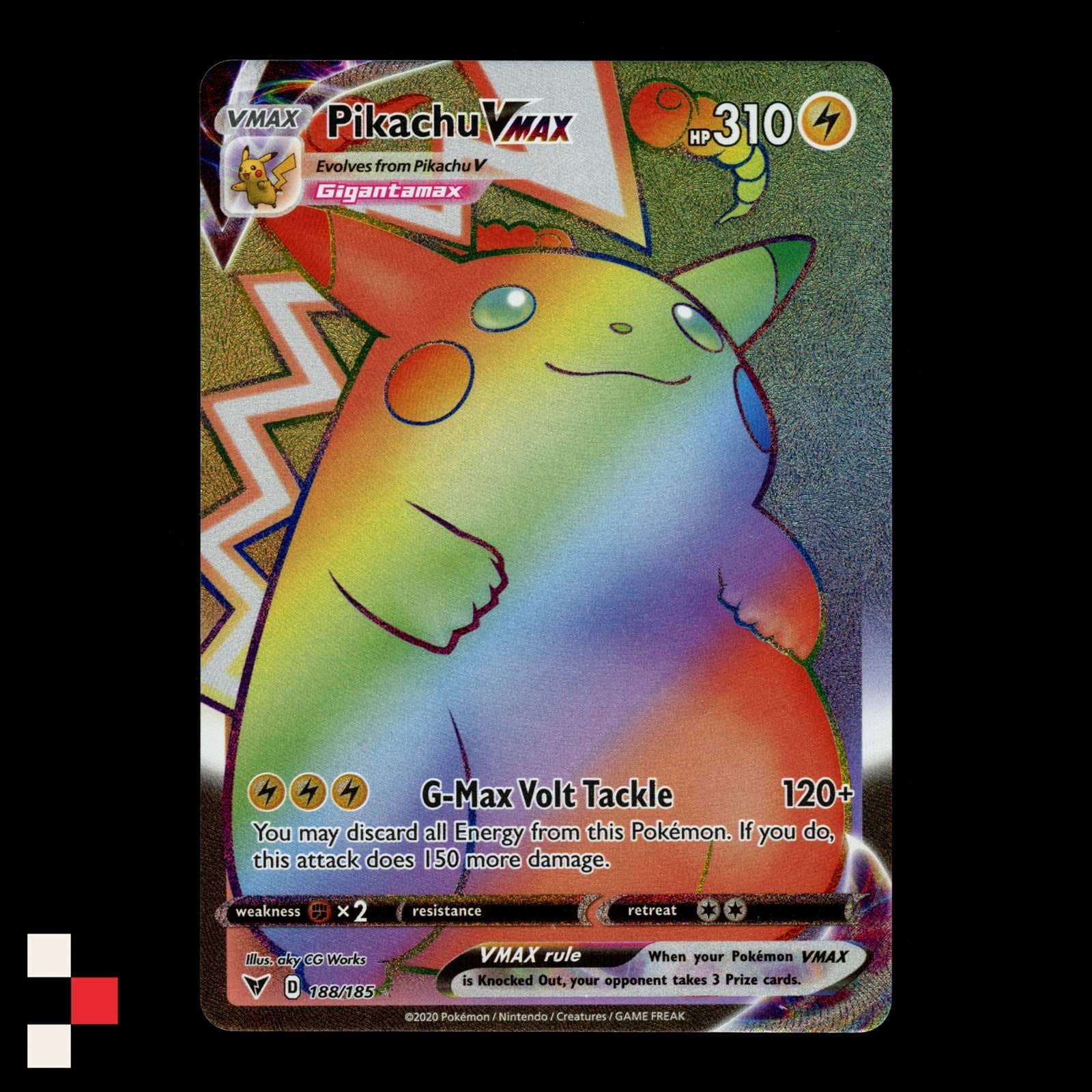 Pikachu VMAX 188/185 Pokemon Vivid Voltage