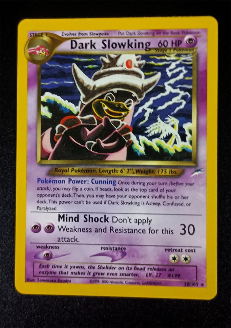 Dark Slowking 20/105 non holo rare Neo Destiny NM Free Shipping