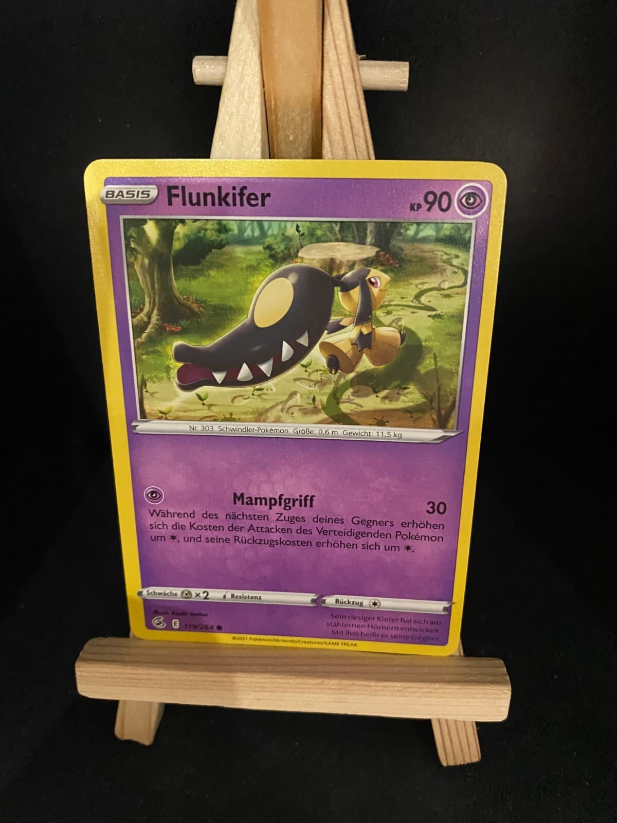 Flunkifer 119/264 Pokemon Karte aus Fusionsangriff