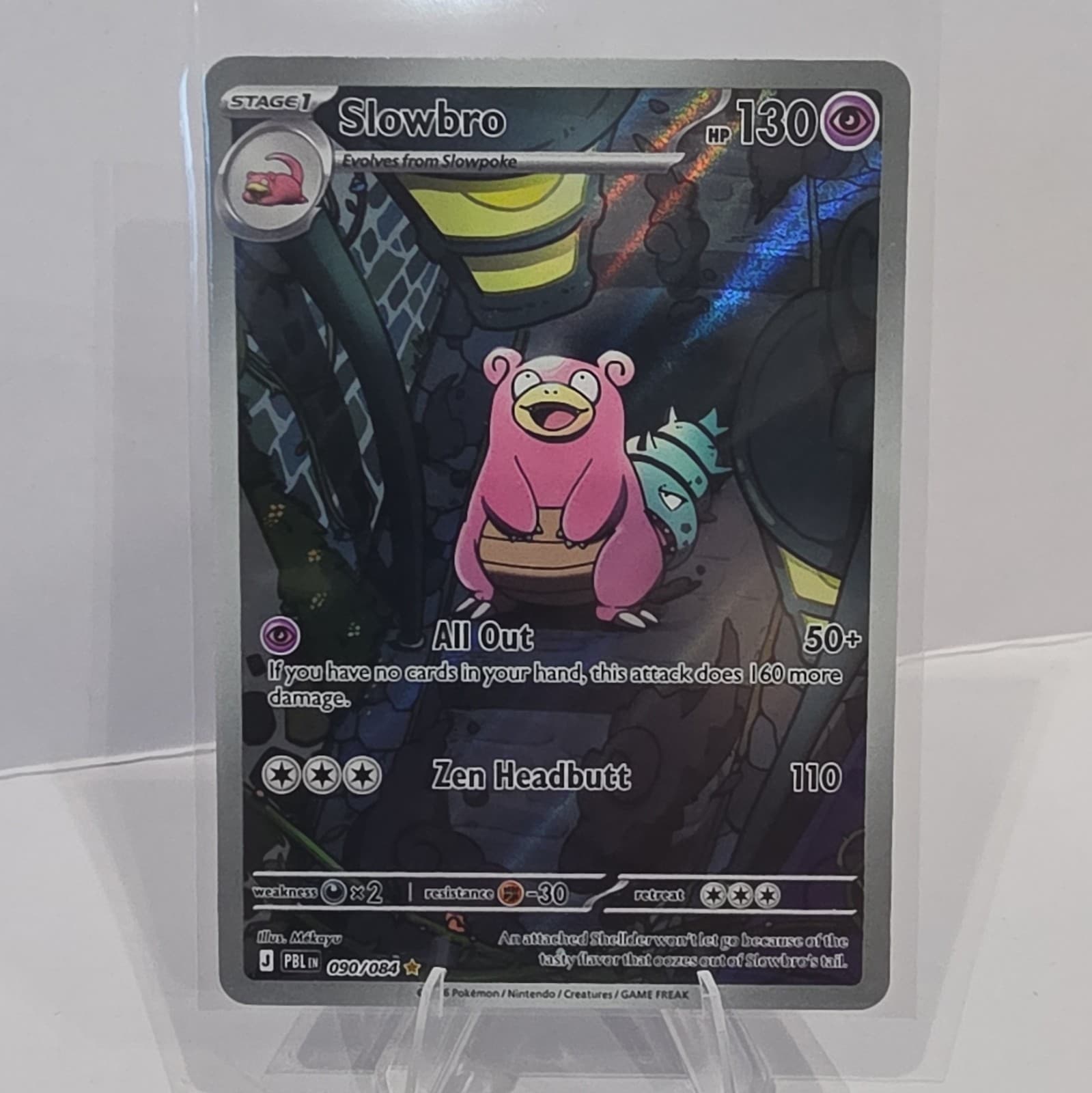 Slowbro 90/84 Illustration Rare Pitch Black Pokémon