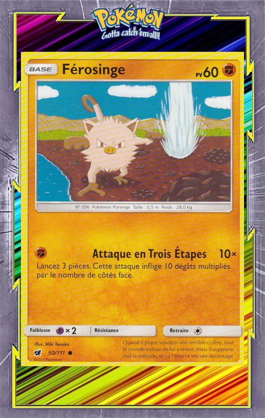 Férosinge - SL4:Invasion Carmin - 50/111 - Carte Pokemon Neuve Française
