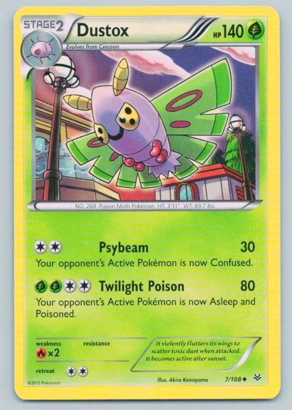 Dustox 7 | XY - Roaring Skies | Normal | Moderately Played