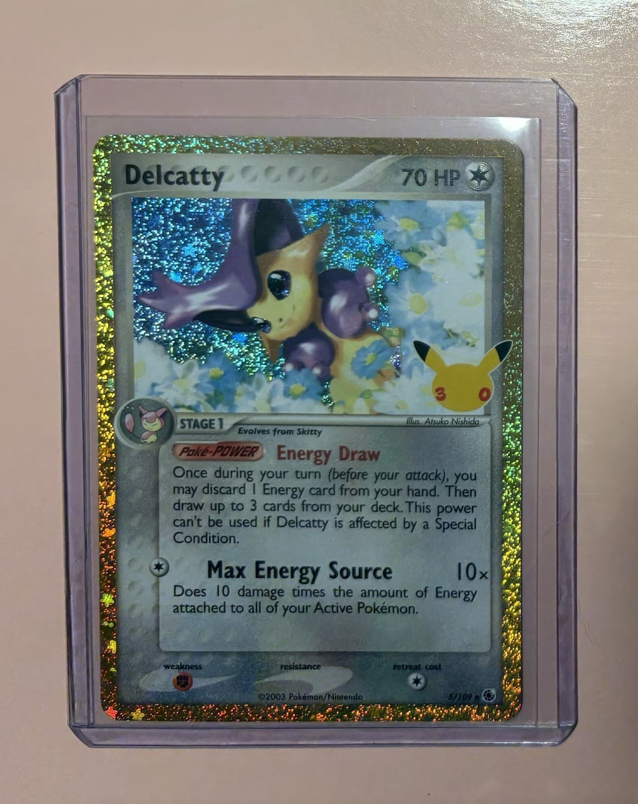 Pokemon 30th Anniversary Celebration Classic Collection Delcatty #5/109
