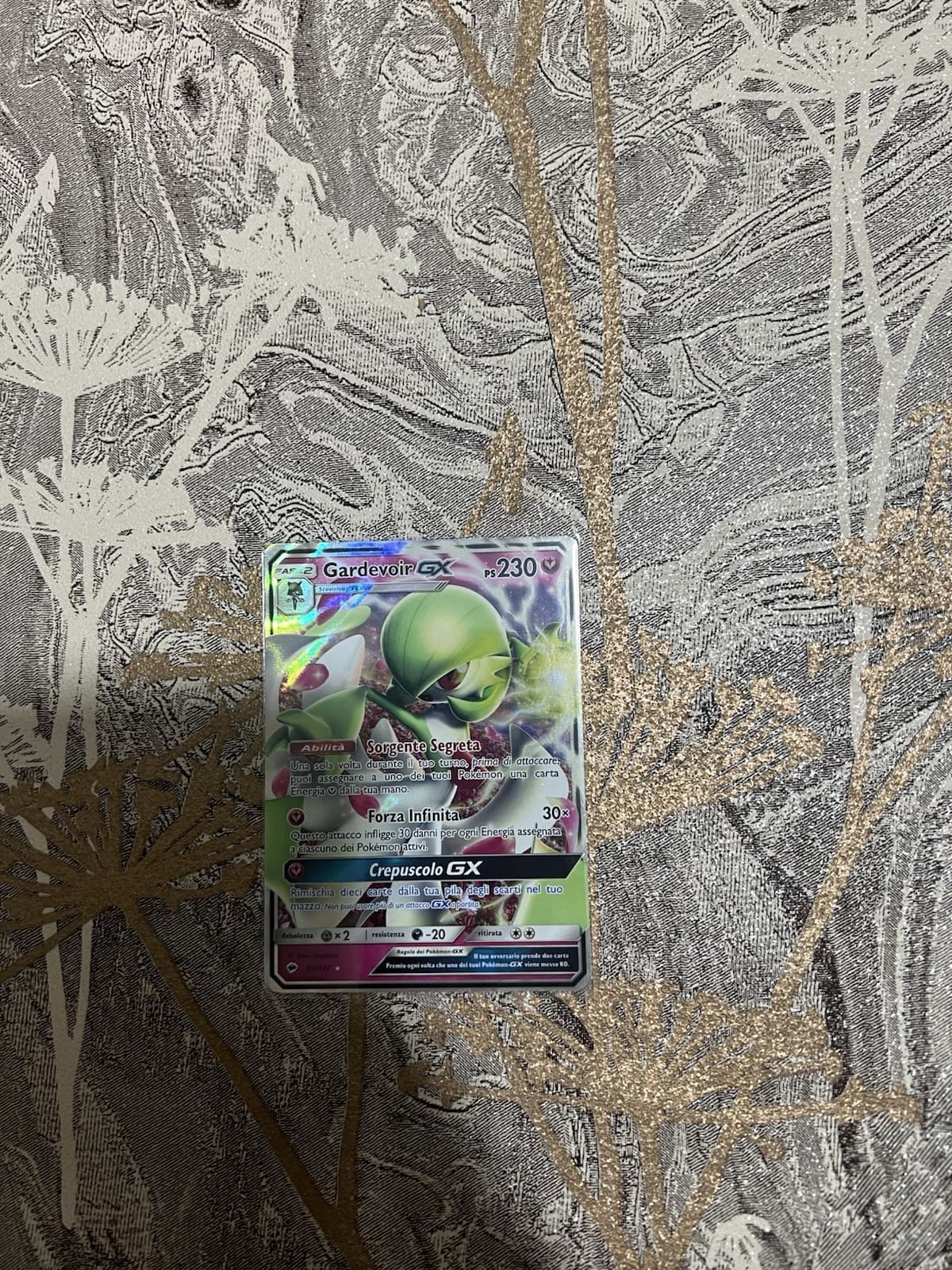 GARDEVOIR GX 93/147 - Pokemon OMBRE INFUOCATE  - ITALIANO - NEAR MINT