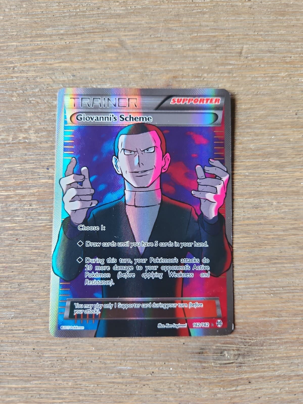 Giovanni's Scheme 162/162 Breakthrough Holo MP