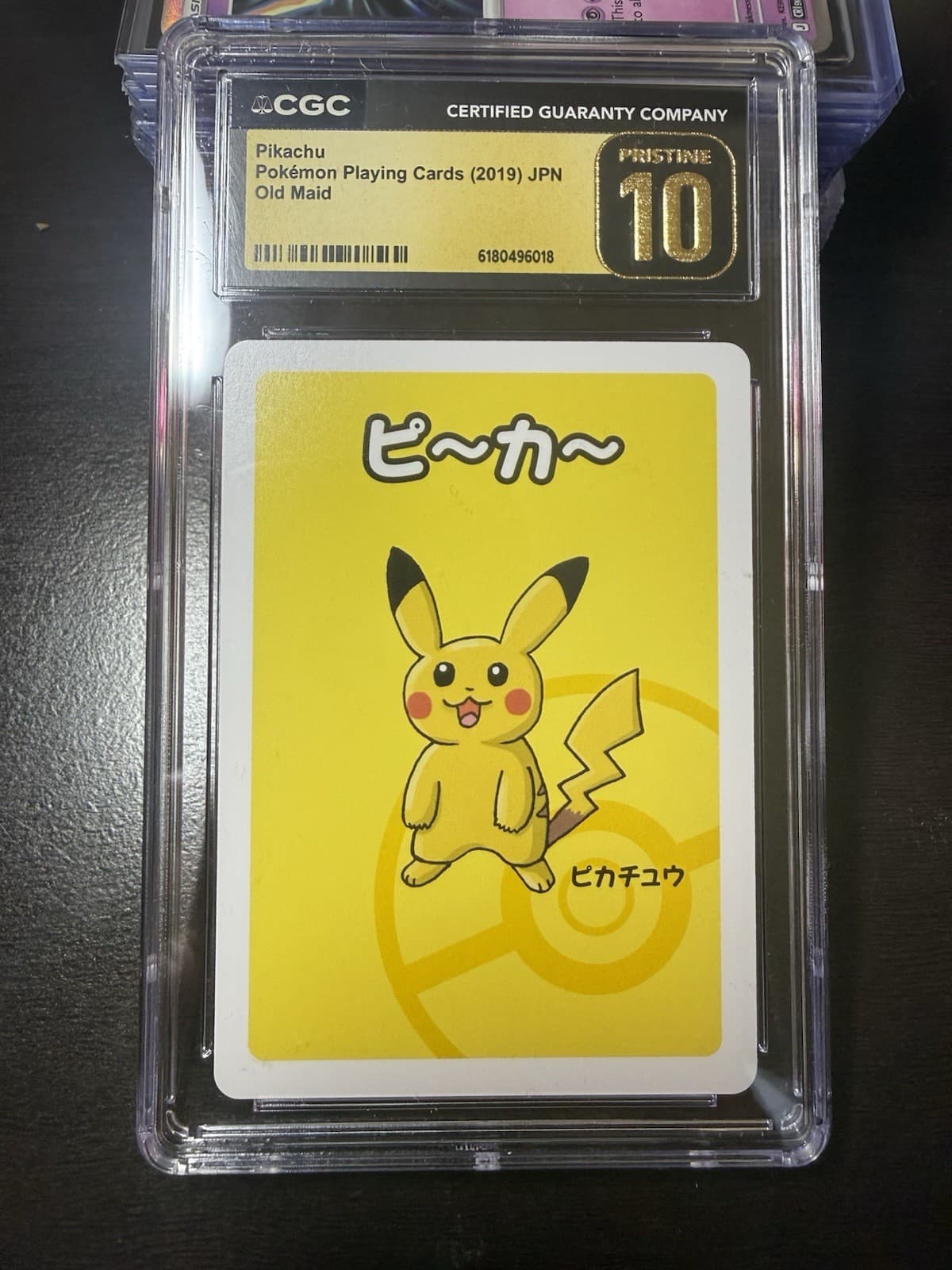 The Pokémon Company Pikachu Old Maid Japanese 2019 CGC Pristine 10 6109754063