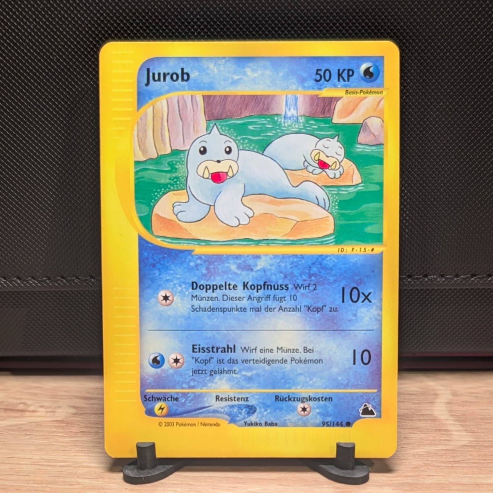 Jurob 95 Skyridge Wasser NM Pokémon Karte