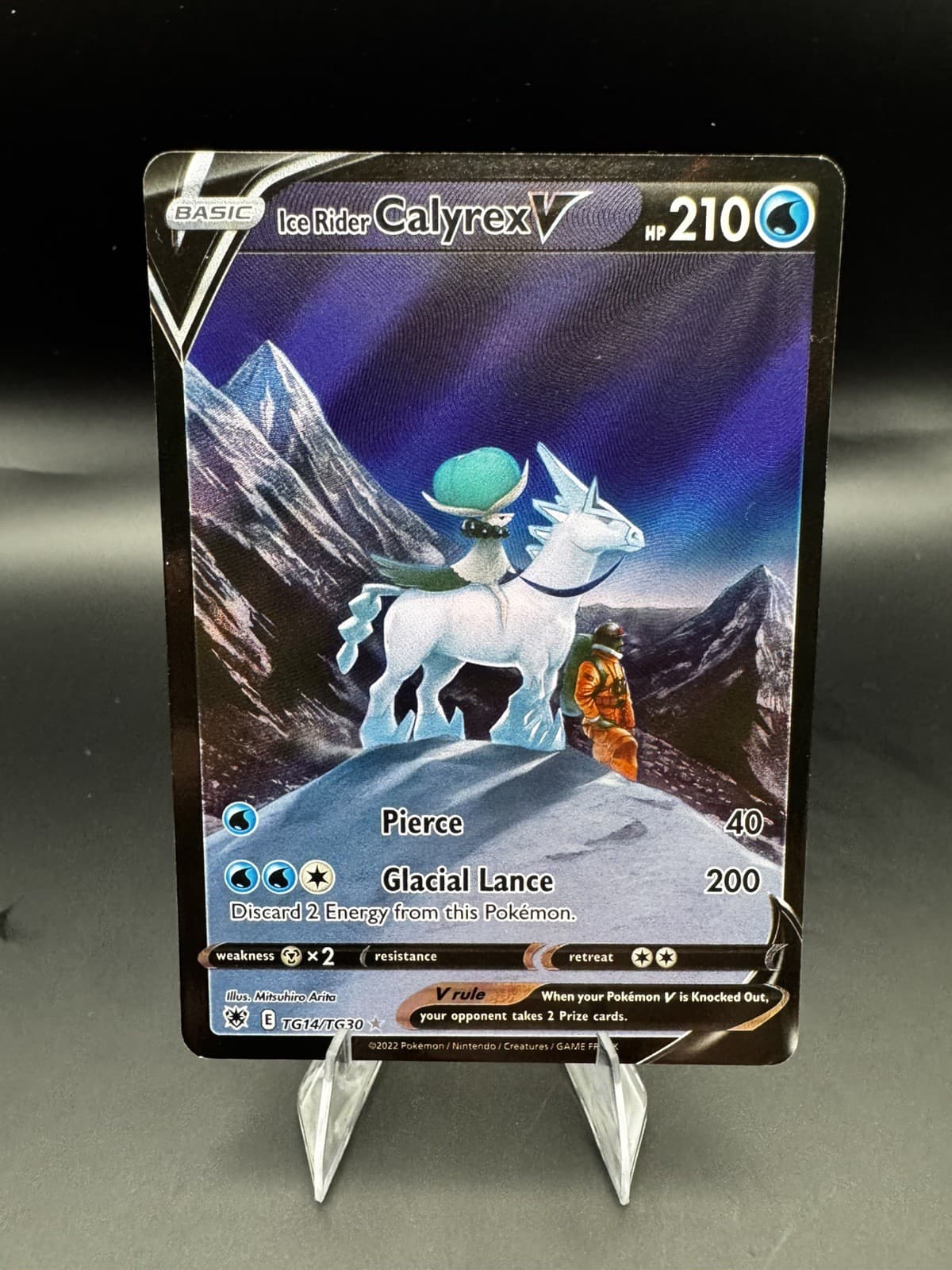 Ice Rider Calyrex V TG14/TG30 Holo Astral Radiance Trainer Gallery Pokemon