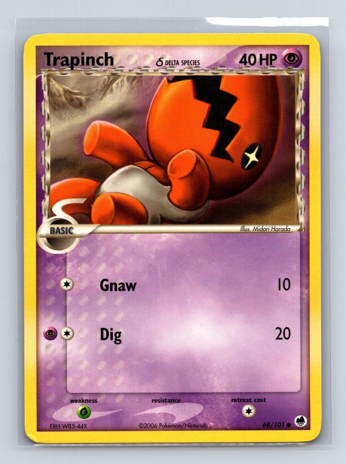 TRAPINCH Δ 68/101 C DRAGON FRONTIERS POKEMON LP