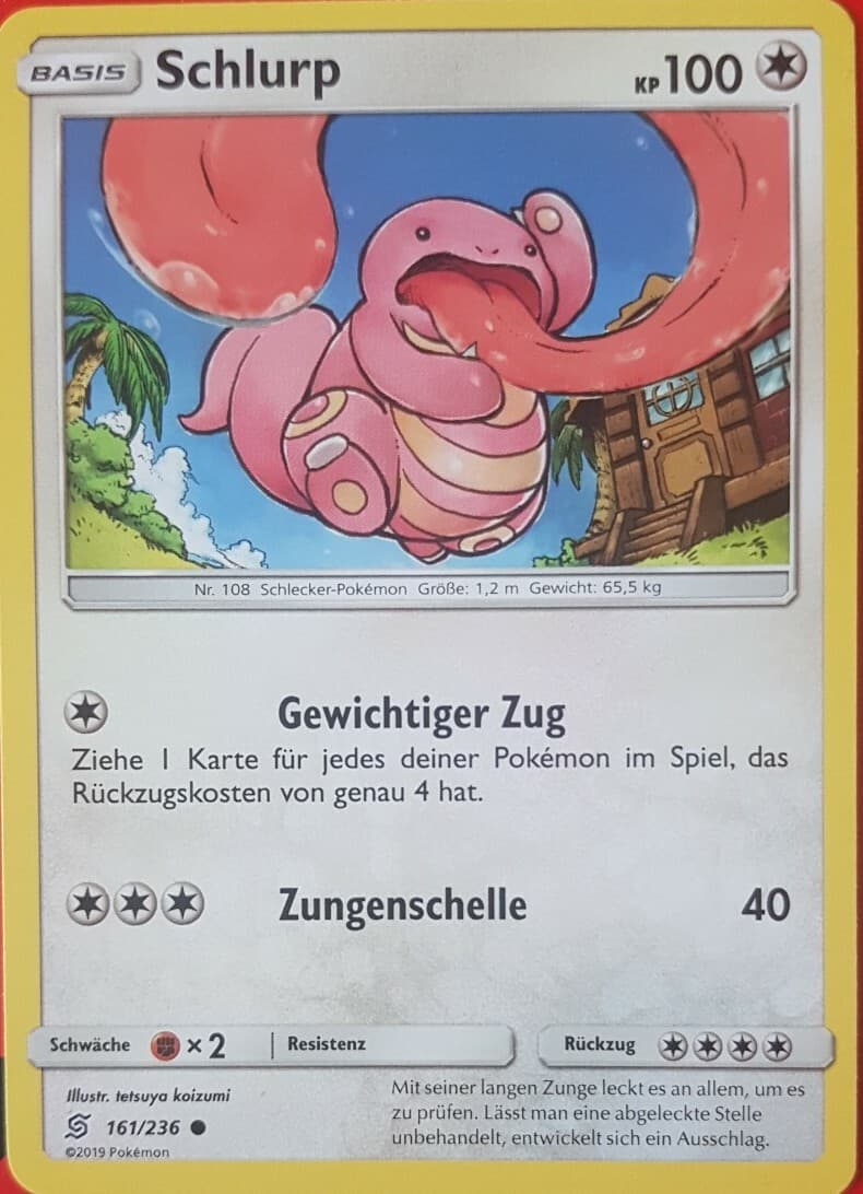 Pokemon - 161/236 - Schlurp - Bund der Gleichgesinnten