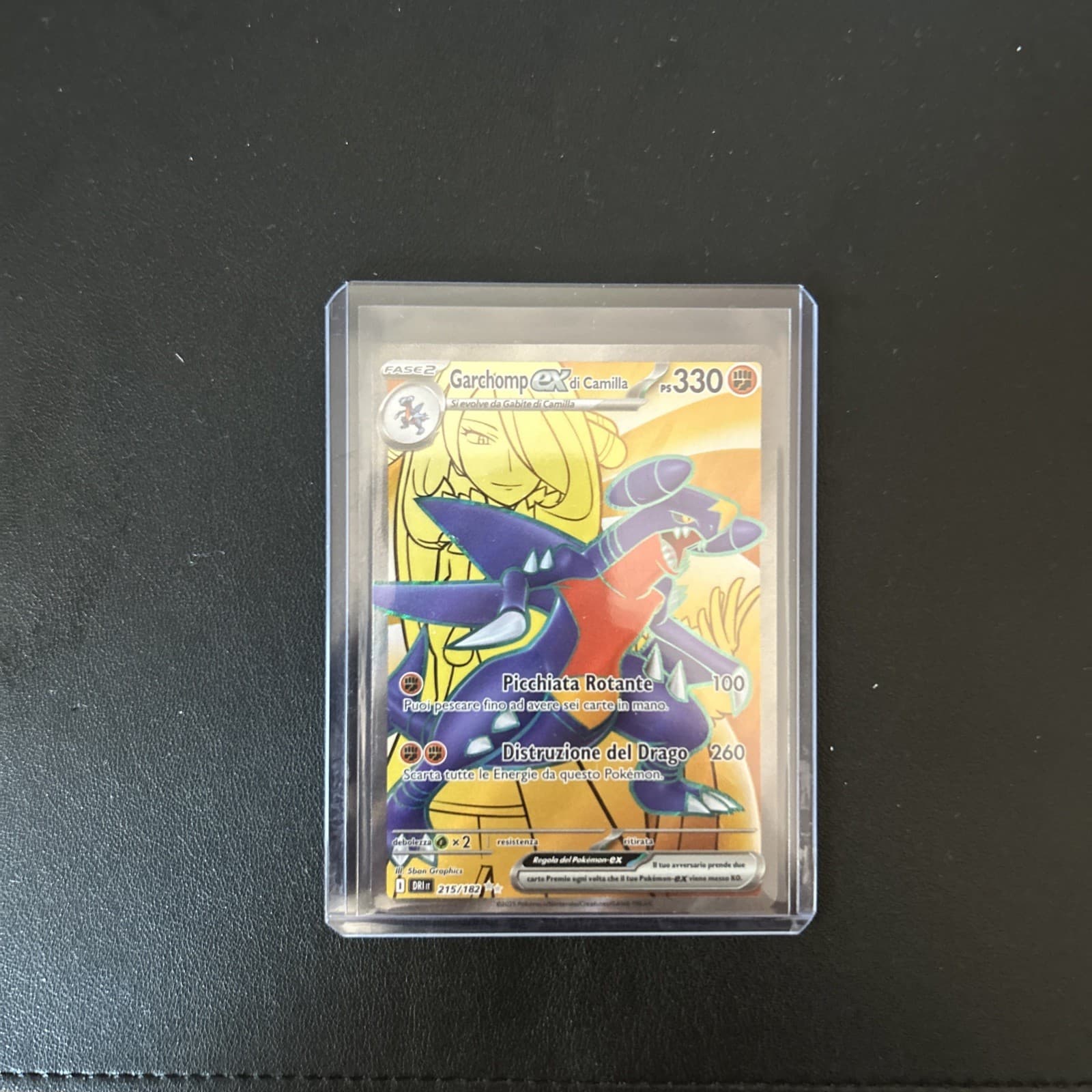 💎POKÉMON 215/182 GARCHOMP EX DI CAMILLA RIVALI PREDESTINATI ITA NM 💎