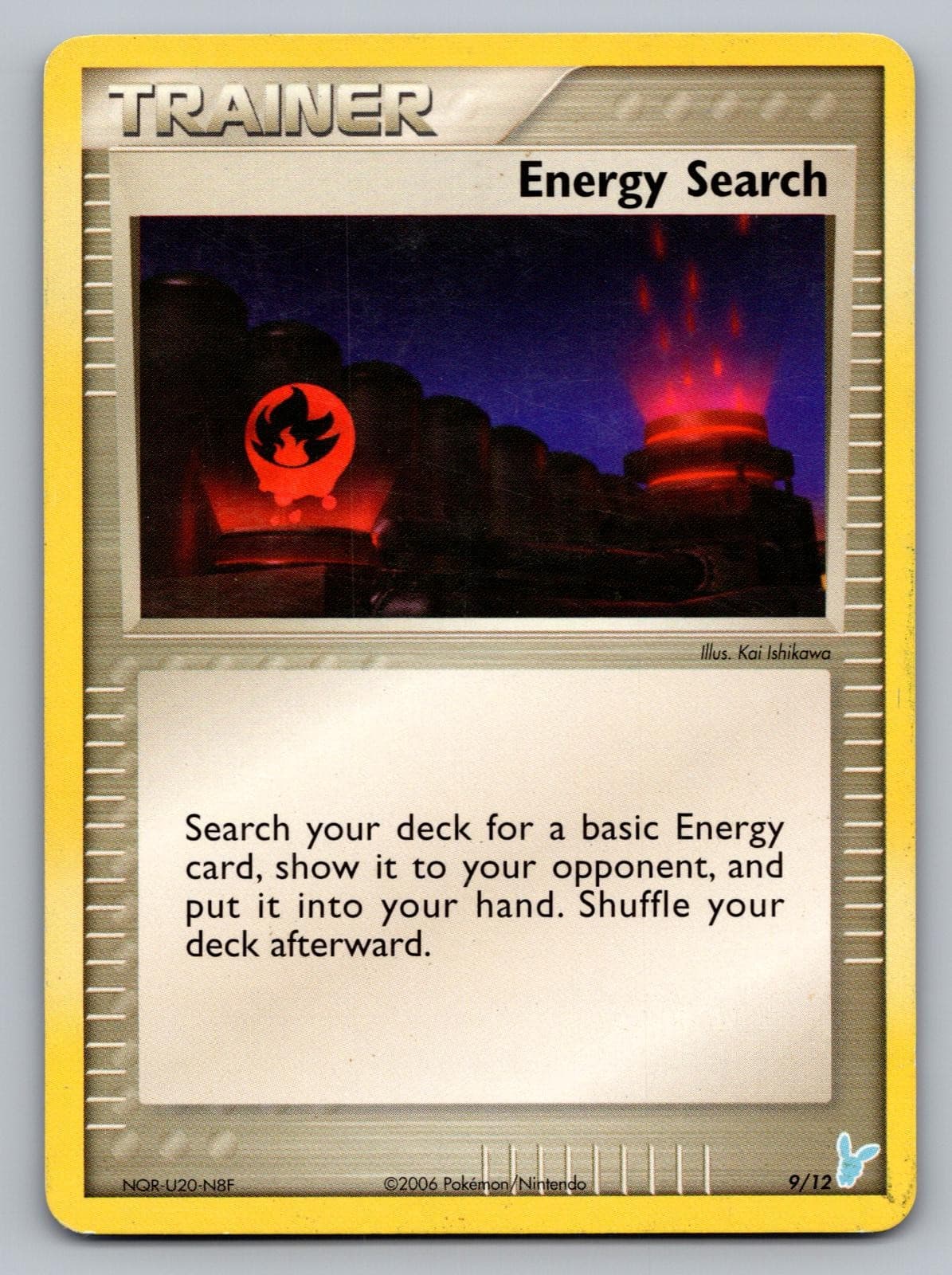 Energy Search 9/12 EX Trainer Kit 2 Minun Pokemon Lightly Played