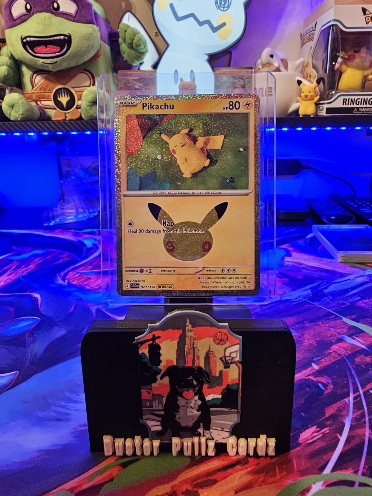 Pokemon 30th Celebration Pikachu 05/30 027/128 NM