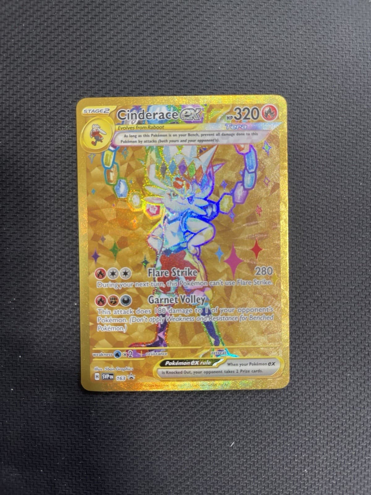 Cinderace ex 163 SV: Scarlet & Violet Promo Cards Pokemon TCG NM