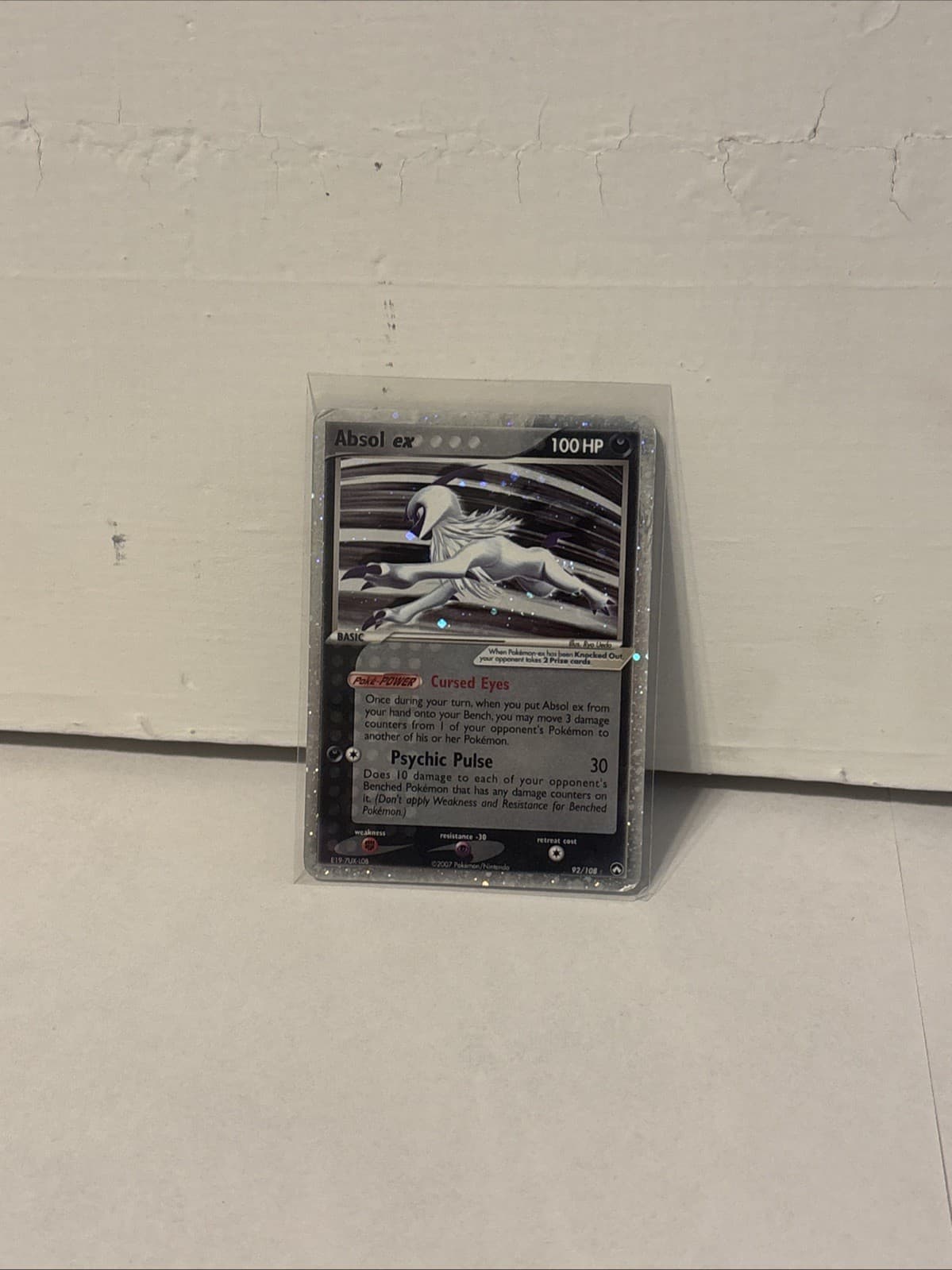 Absol ex 92/108 Power Keepers Holo Foil Ultra Rare Pokemon Card
