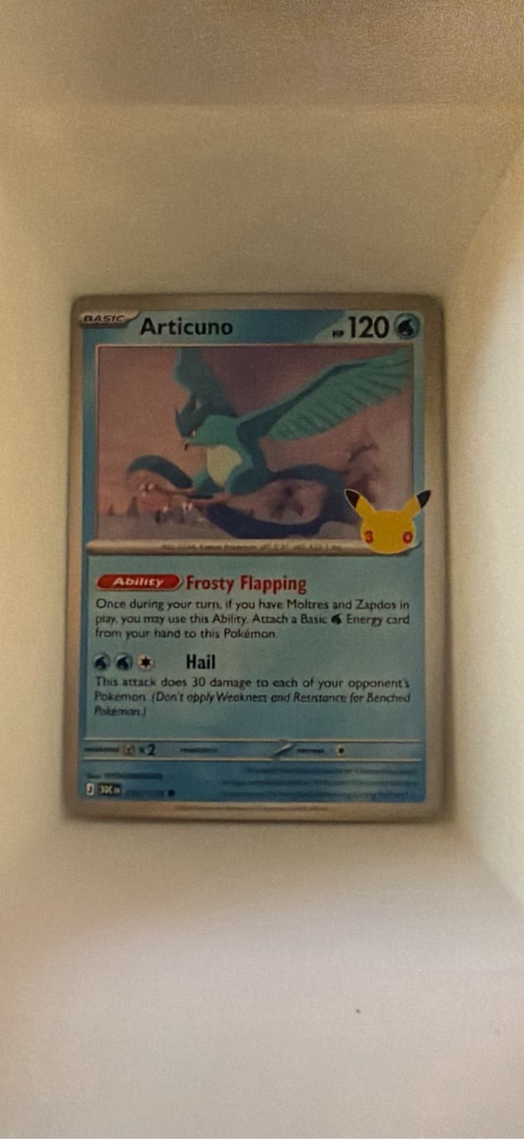 Articuno 18 - ME: 30th Celebration Pokemon