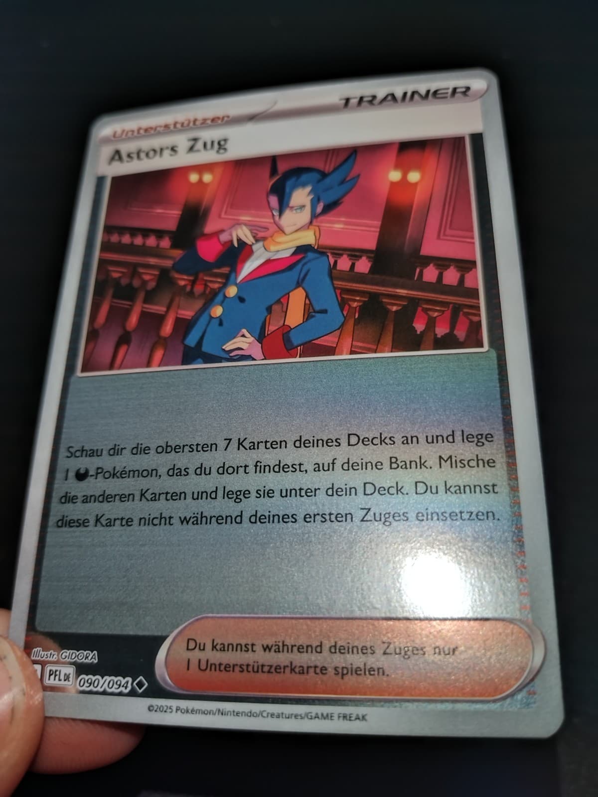 Astors Zug 90/094 Fatale Flammen Pokemon Reverseholo