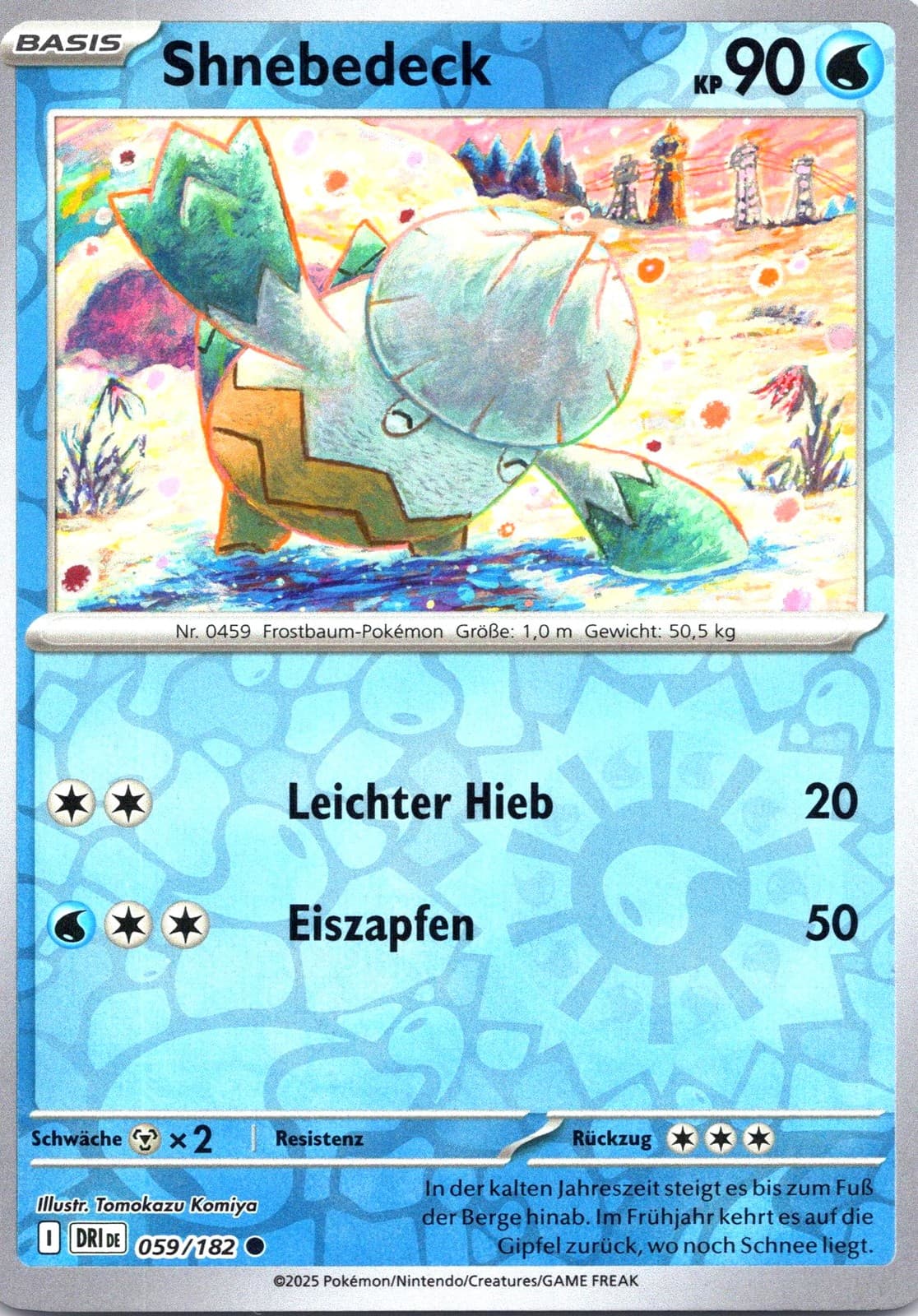 Pokémon Shnebedeck Ewige Rivalen #59/182 🇩🇪