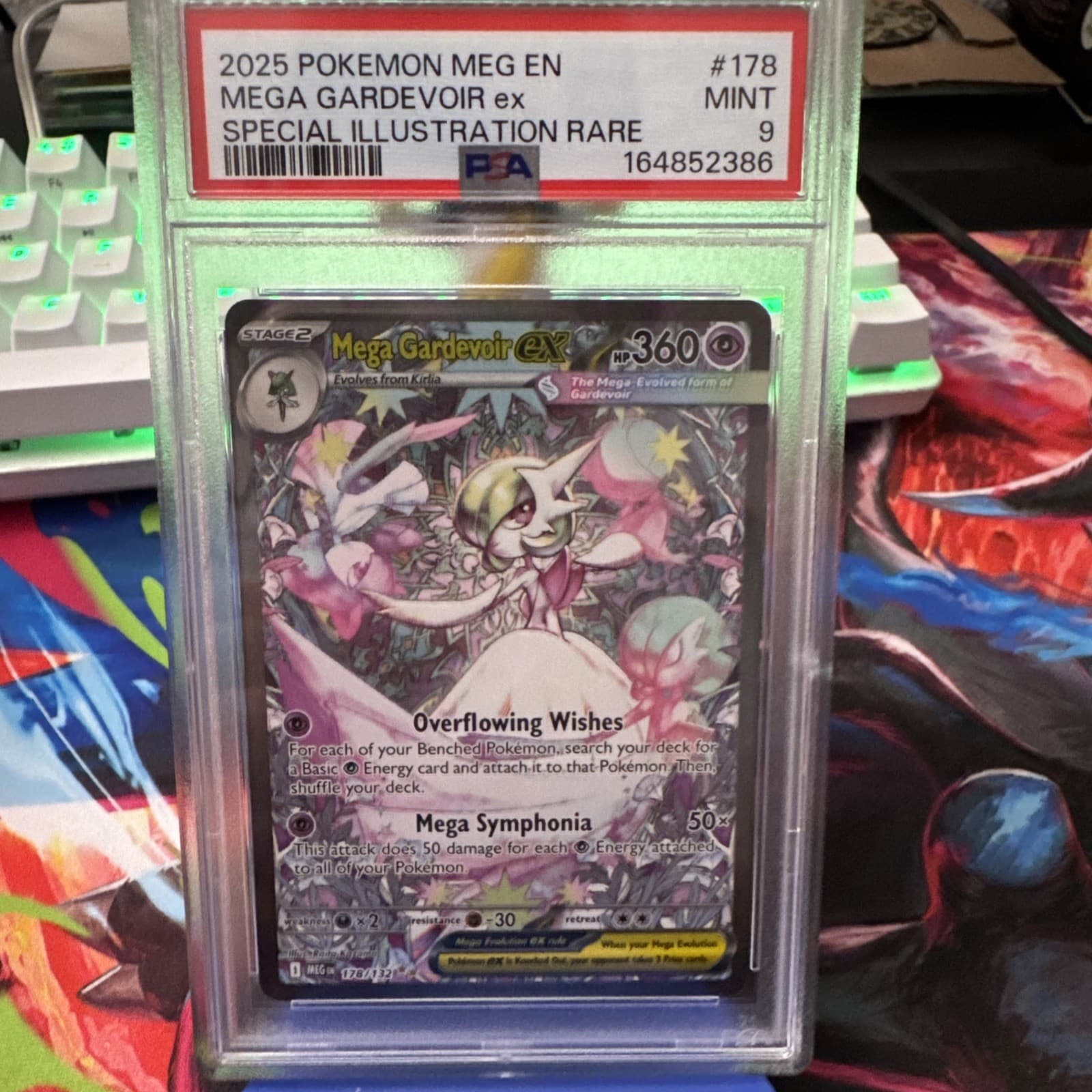 Mega Gardevoir ex 178/132 Psa 9