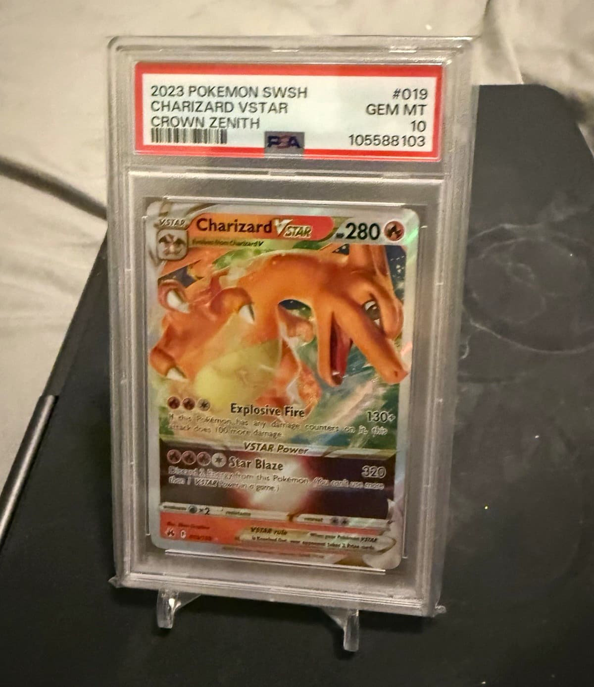 The Pokémon Company Charizard VSTAR 019/159 Crown Zenith Holo PSA 10 English