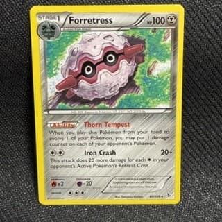 Forretress 60/106 Rare Flashfire Pokemon Lightly Played