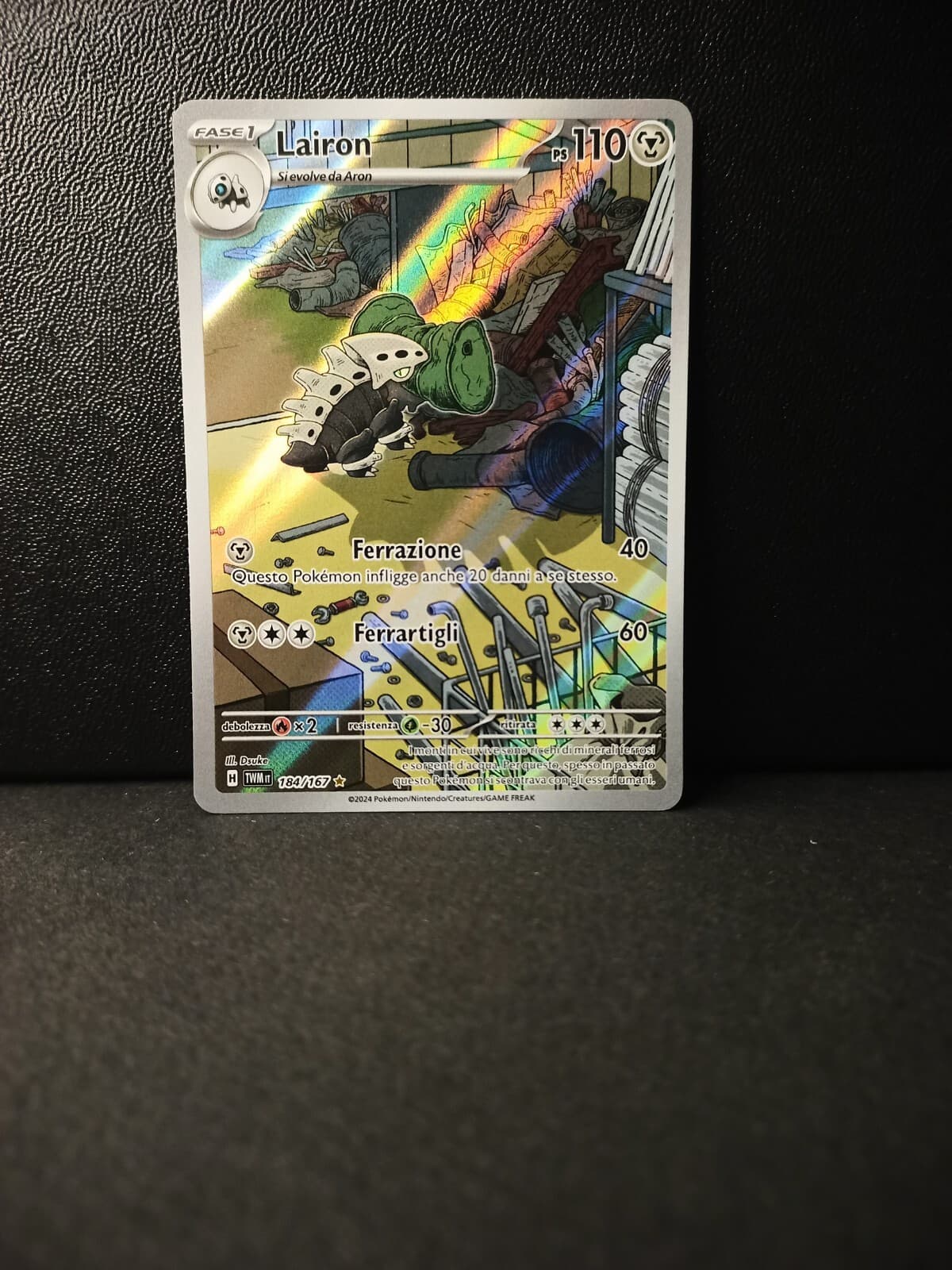 LAIRON 184/167 - ITA MINT - Pokemon CREPUSCOLO MASCHERATO