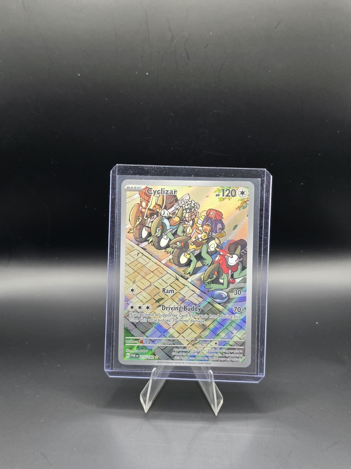 Pokémon TCG: Cyclizar - 215/182 - SV04: Paradox Rift (PAR)