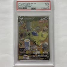 Pokémon TCG Tyranitar v Battle Styles Full Alternate Art #155 PSA 9 Mint