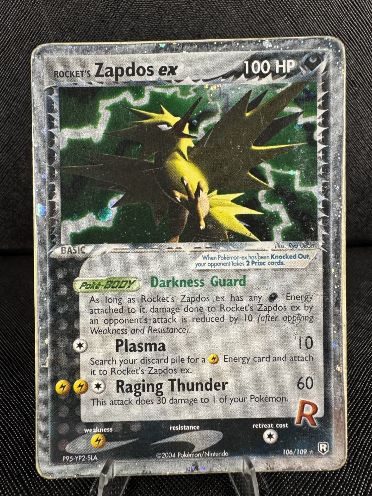 Rocket's Zapdos ex 106/109 EX Team Rocket Returns Holo