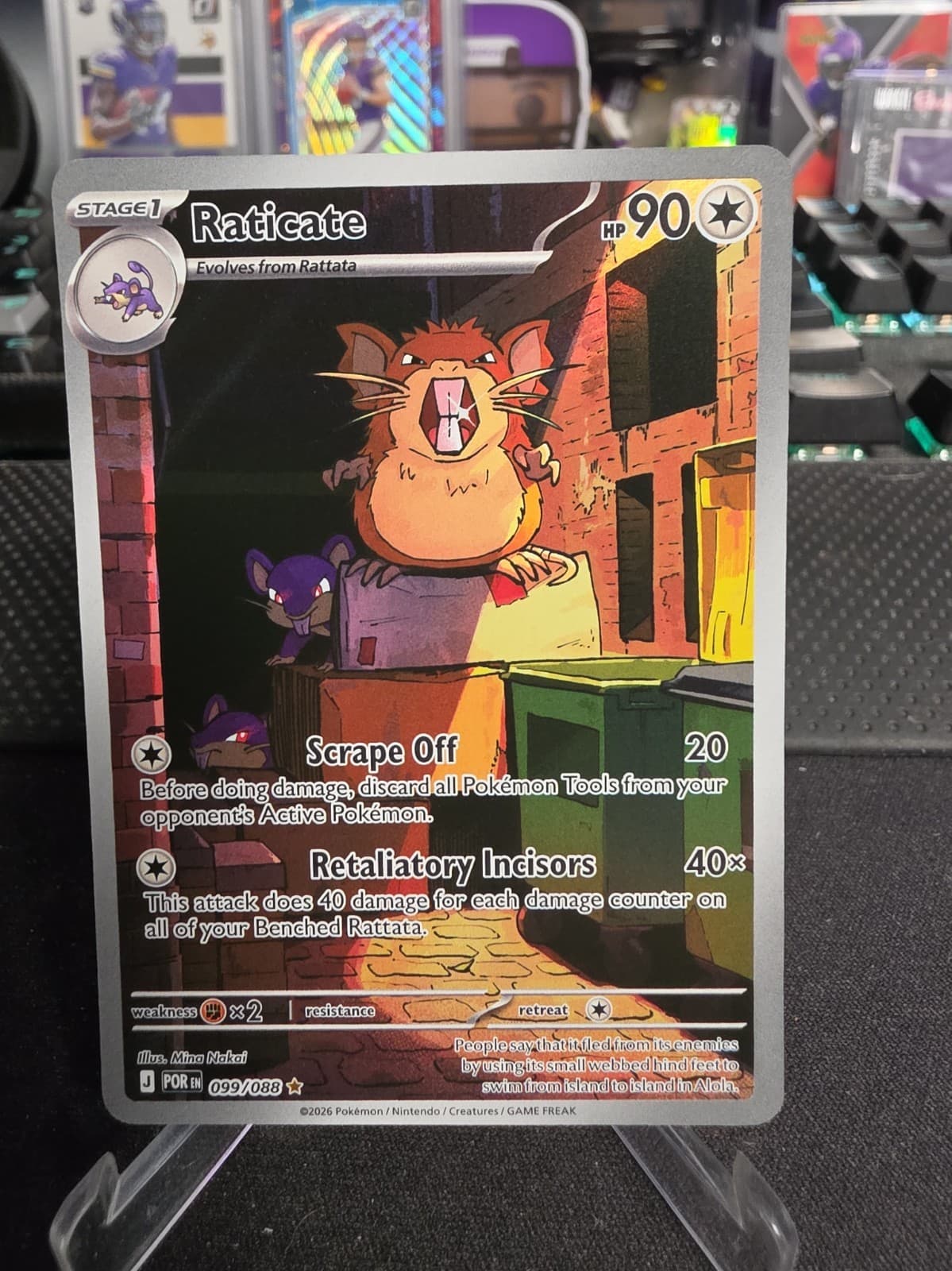 Raticate Perfect Order #99 Normal NM Pokemon Card