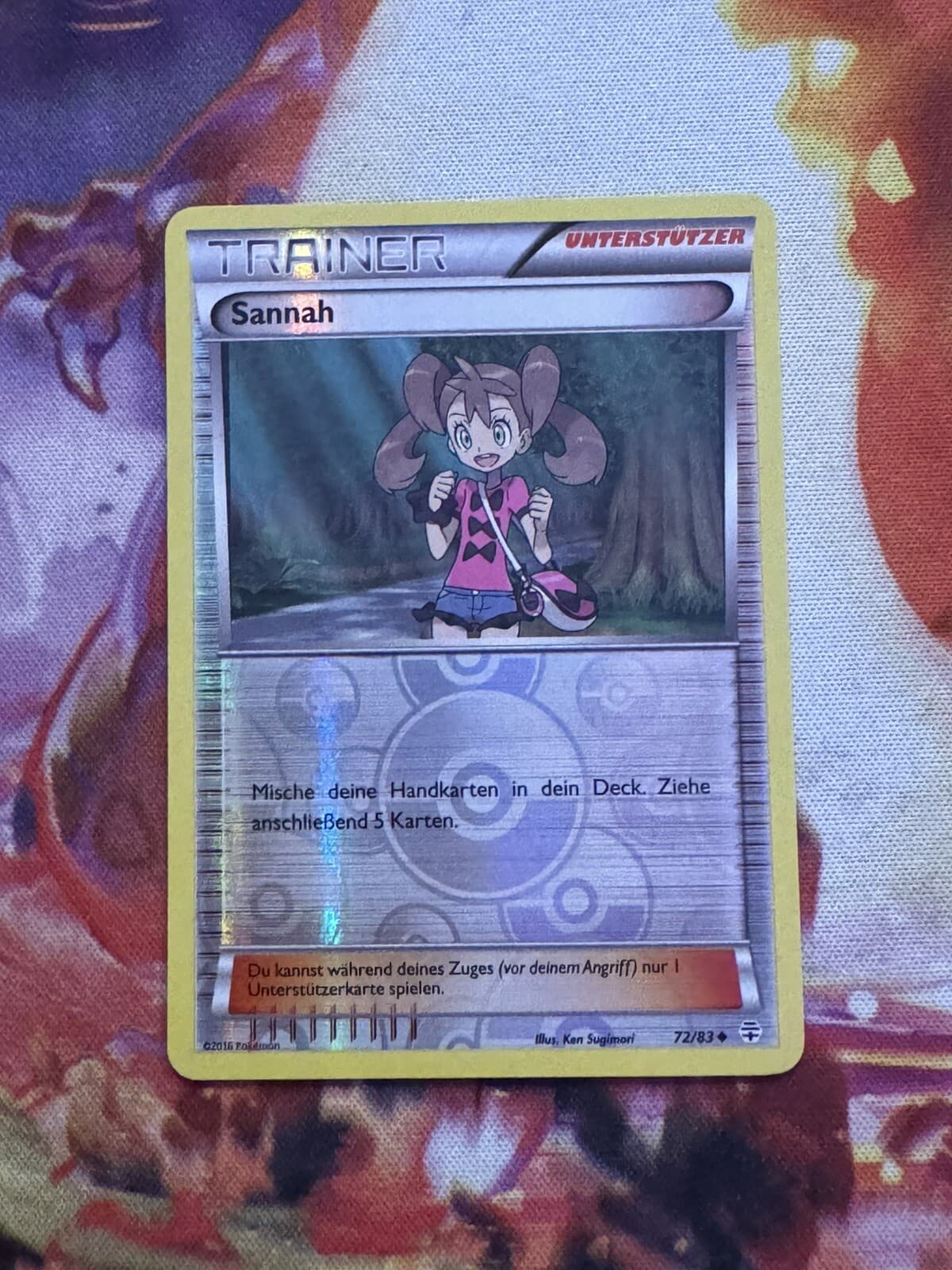 Pokémon - Sannah - Generationen - 72/83 - Reserve Holo