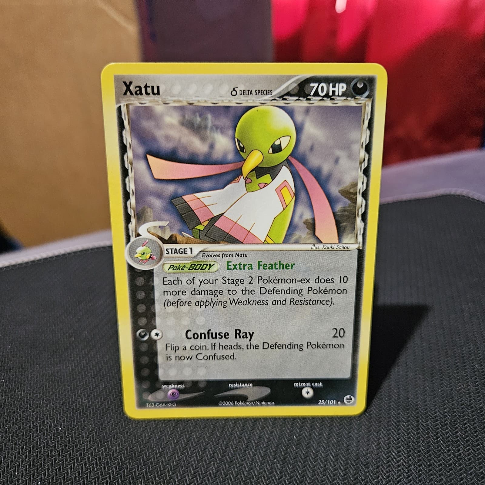 Xatu Pokemon TCG EX Dragon Frontiers Rare Card #25/101