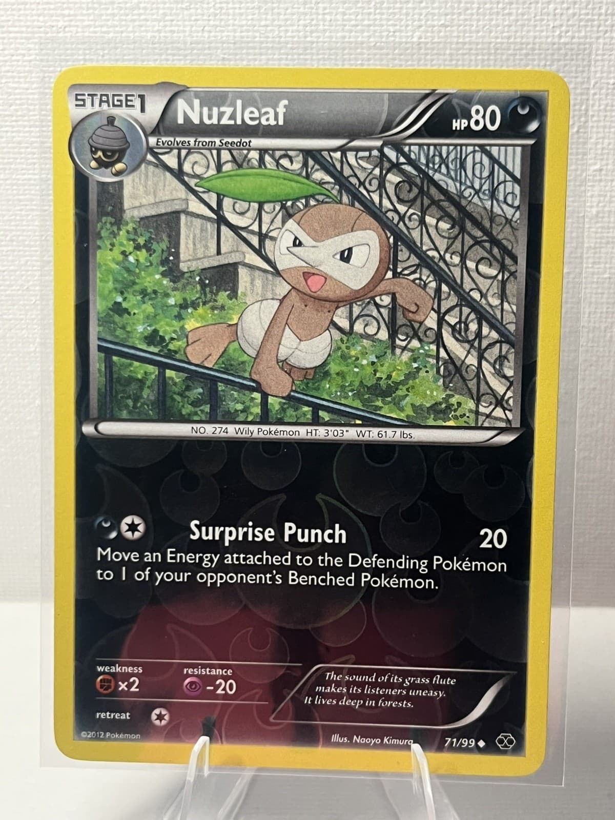 Nuzleaf 71/99 Uncommon Next Destinies Pokemon Lightly Played