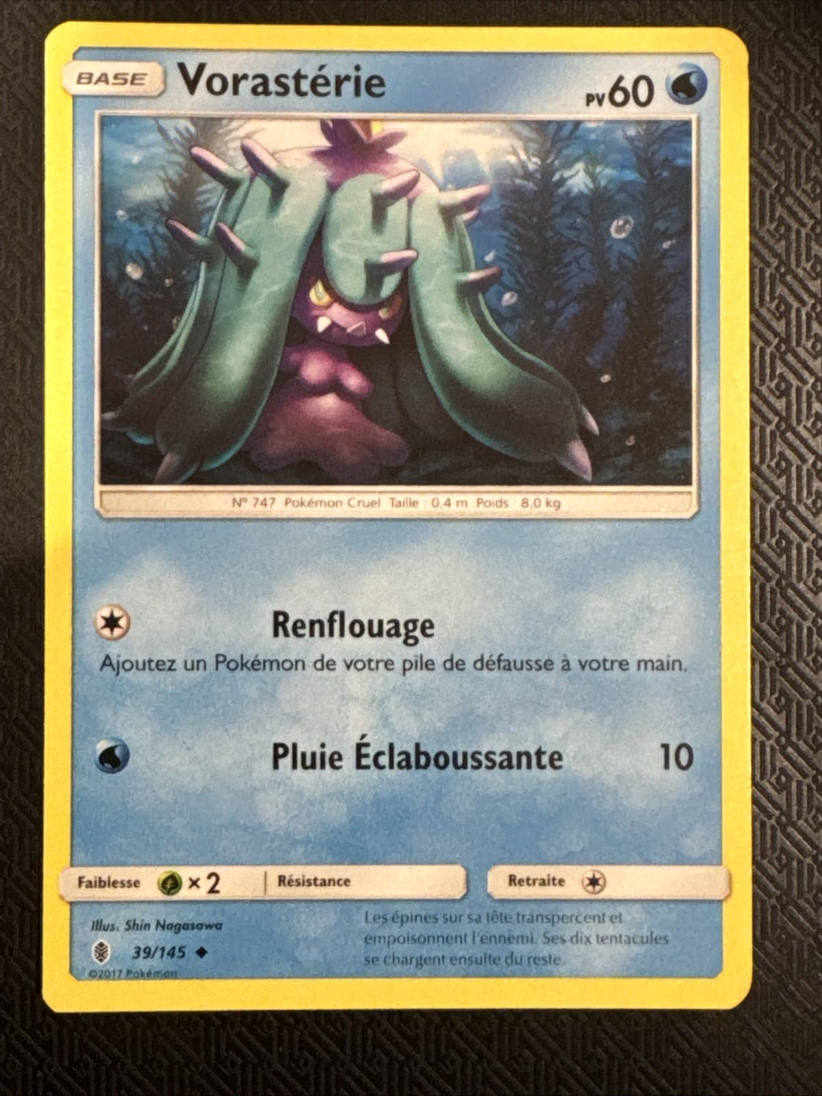 Pokemon vorasterie 39/145 SL2 Soleil Lune 2 Gardiens Ascendants VF Française