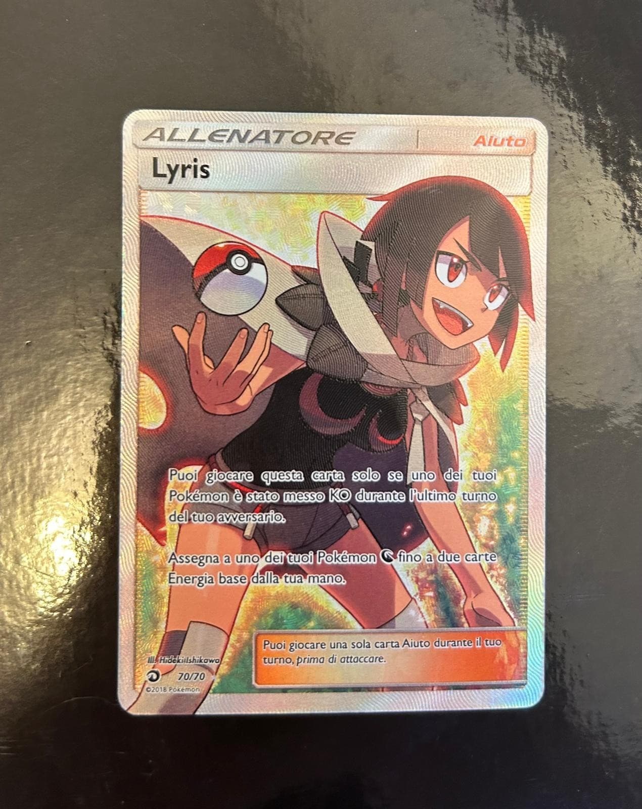 Pokémon Carta Allenatore Lyris 70/70 Set Trionfo Dei Draghi