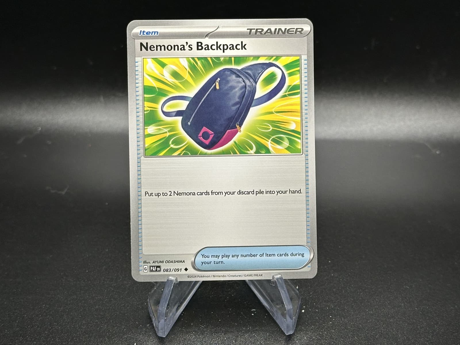 Nemona's Backpack - 83/91 Paldean Fates - Pokémon TCG