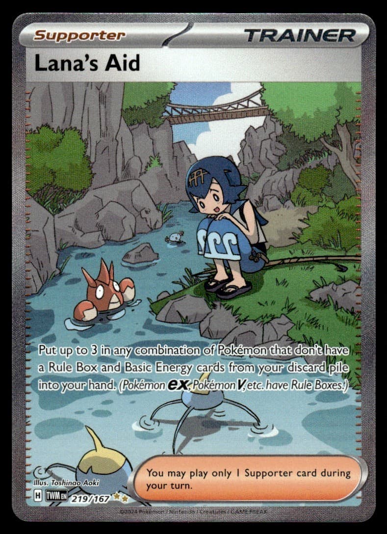 2024 Pokemon SV06: Twilight Masquerade Lana's Aid - 219/167 #219/167