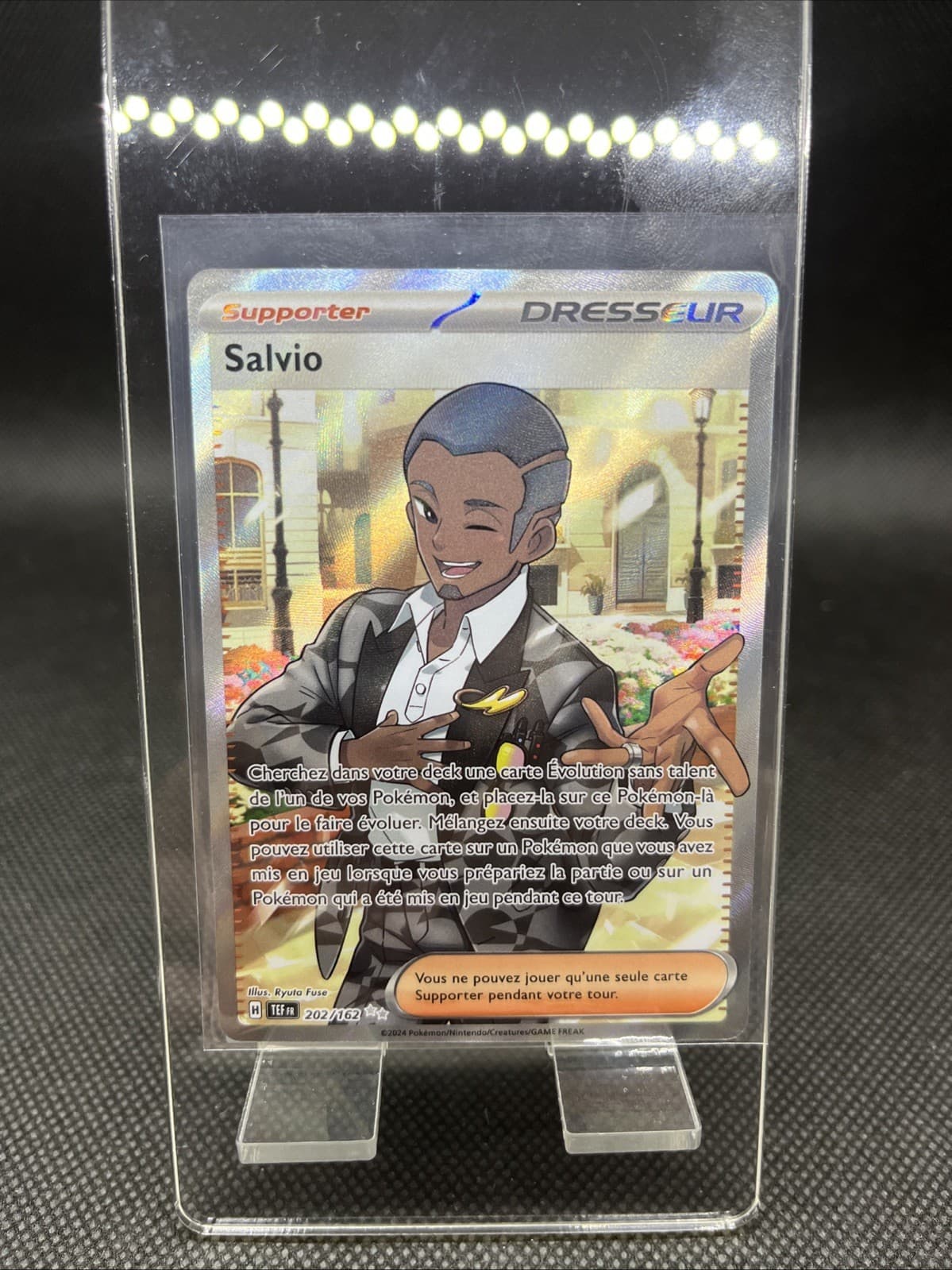 Carte Pokémon Salvio 202/162 EV5 Forces Temporelles Ecarlate Violet  FR