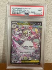 Mega Gardevoir ex 178/132 ME01 Special Illustration Rare Holo PSA Mint 9