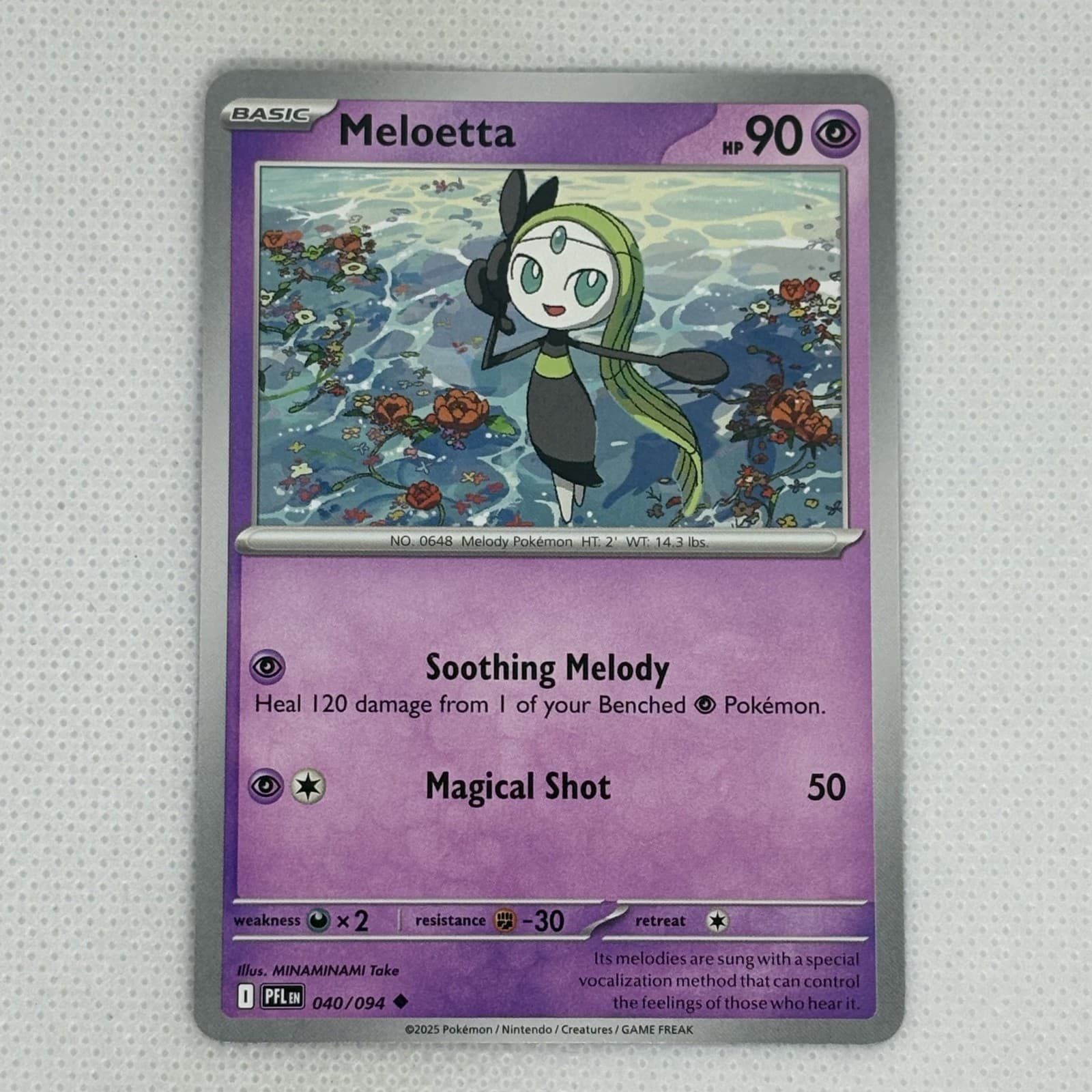 Pokemon TCG | Meloetta 40/94 | Uncommon Phantasmal Flames