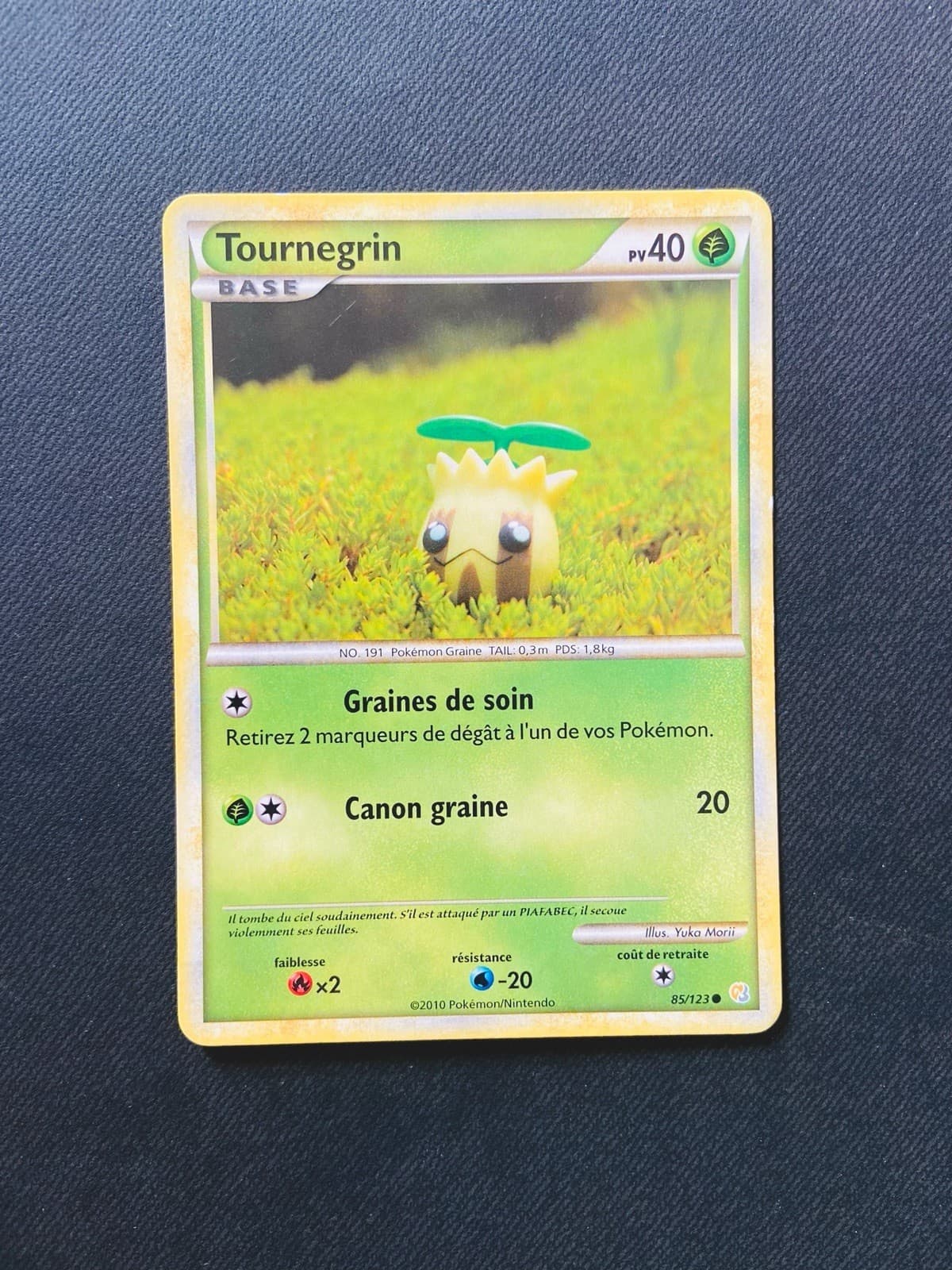 Carte Pokémon Tournegrin 85/123 HGSS Heartgold SoulSilver De Base