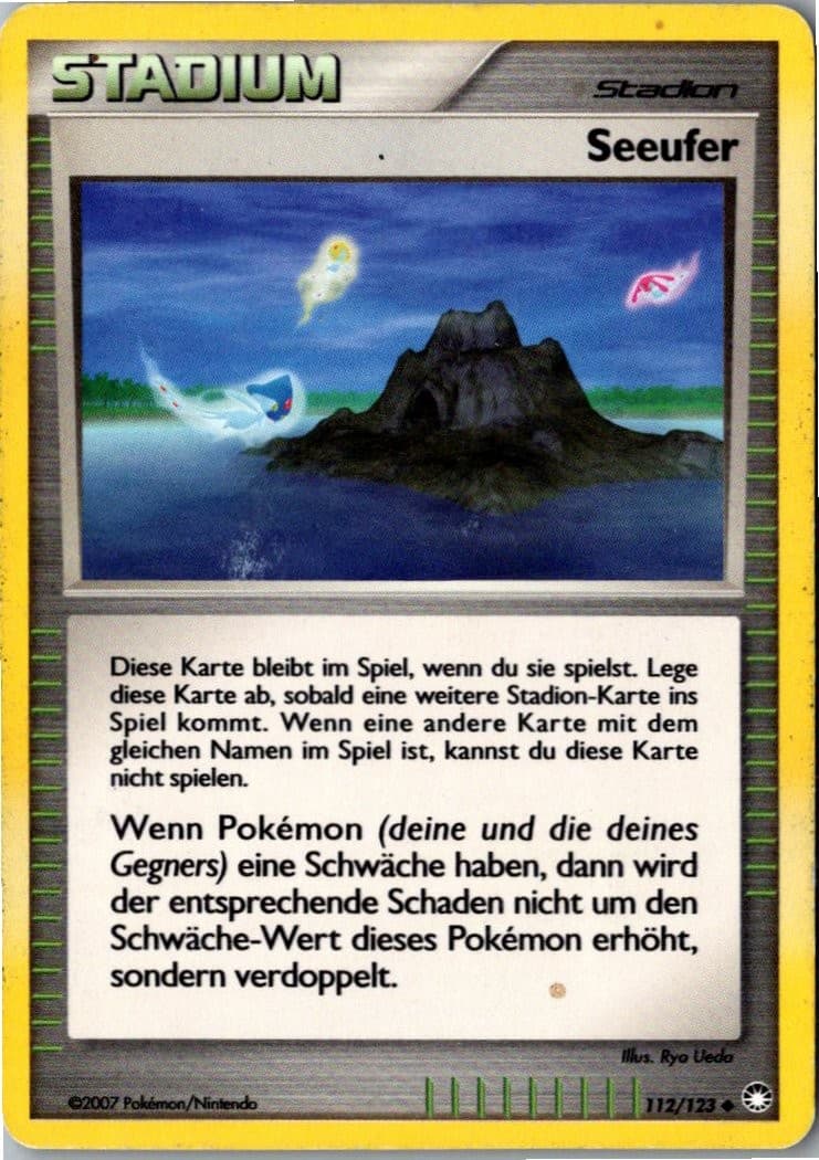 Pokemon Seeufer 112/123 Geheimnisvolle Schätze Deutsch