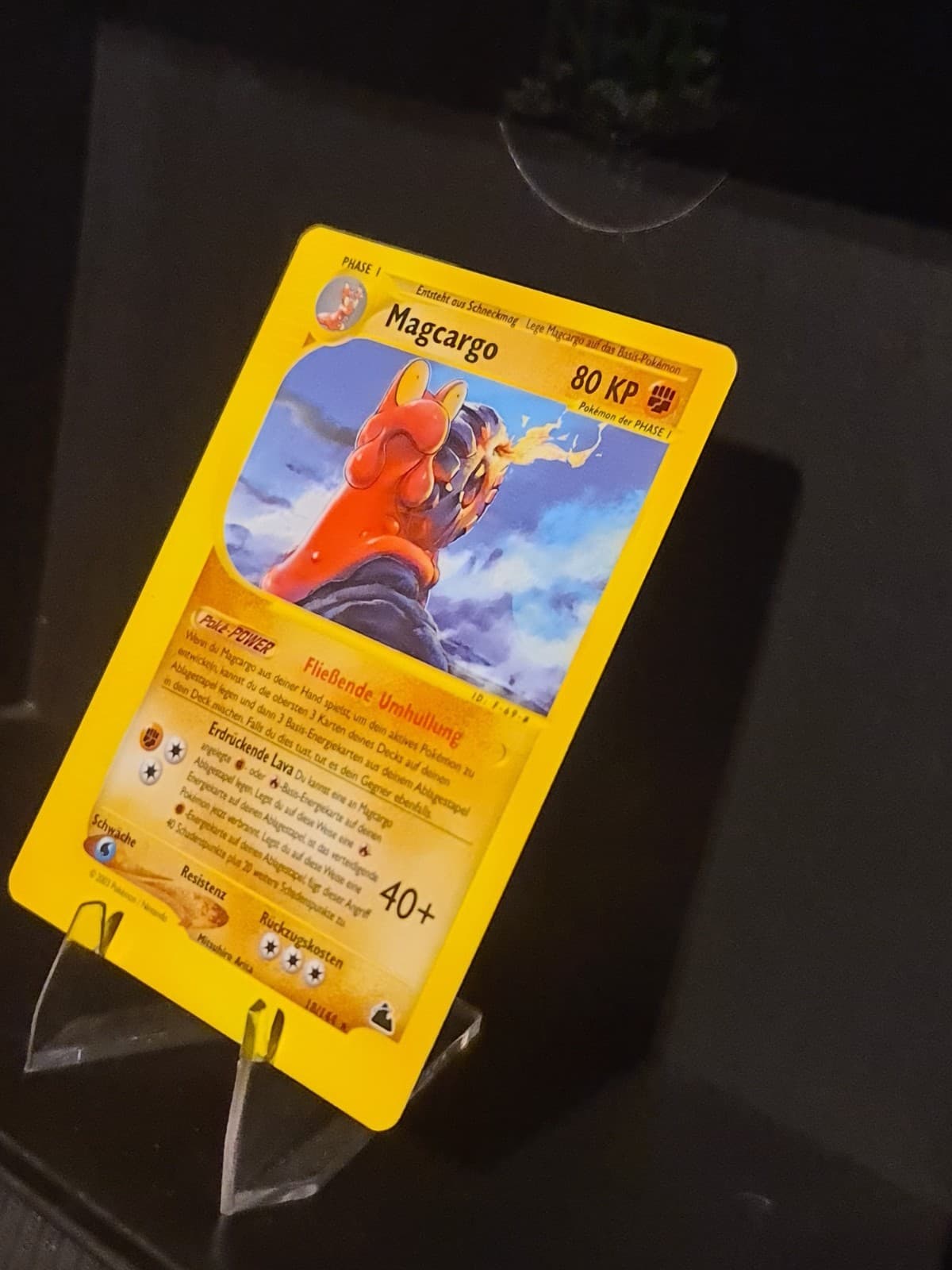 Magcargo 18/144 | Skyridge | Rare | Pokemon Karte | Deutsch