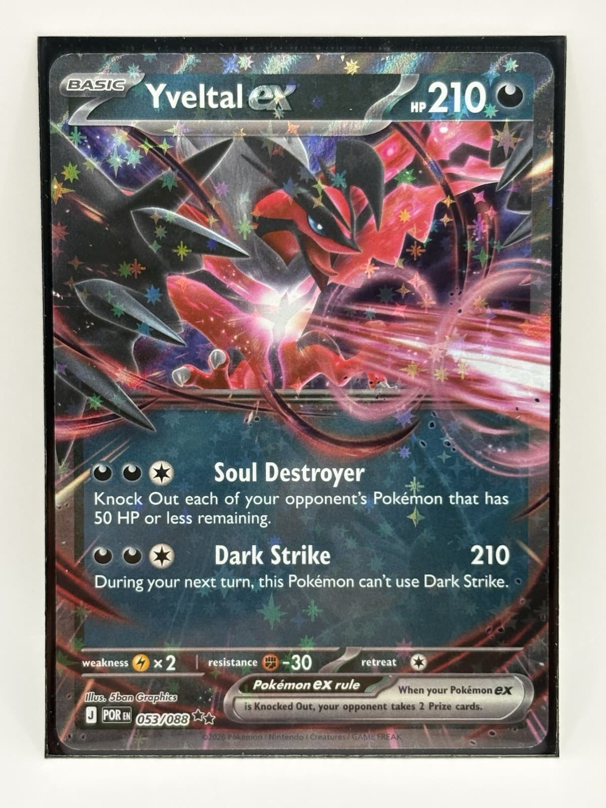 Pokémon TCG Yveltal ex 53/88 - Perfect Order