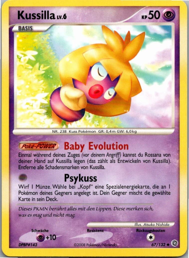Pokemon Kussilla 67/132 Rätselhafte Wunder Deutsch