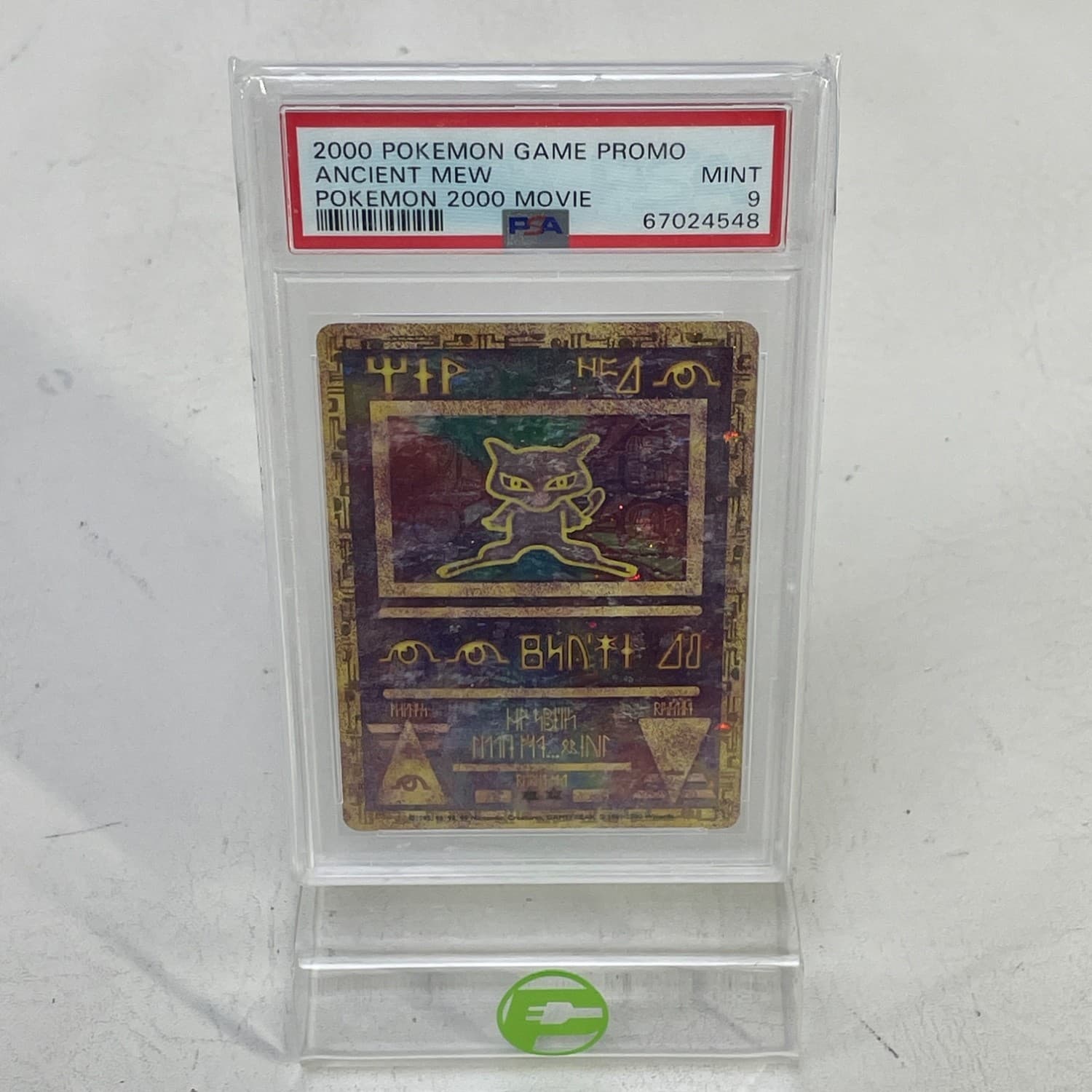 Pokémon TCG Promo Ancient Mew Holo English PSA 9