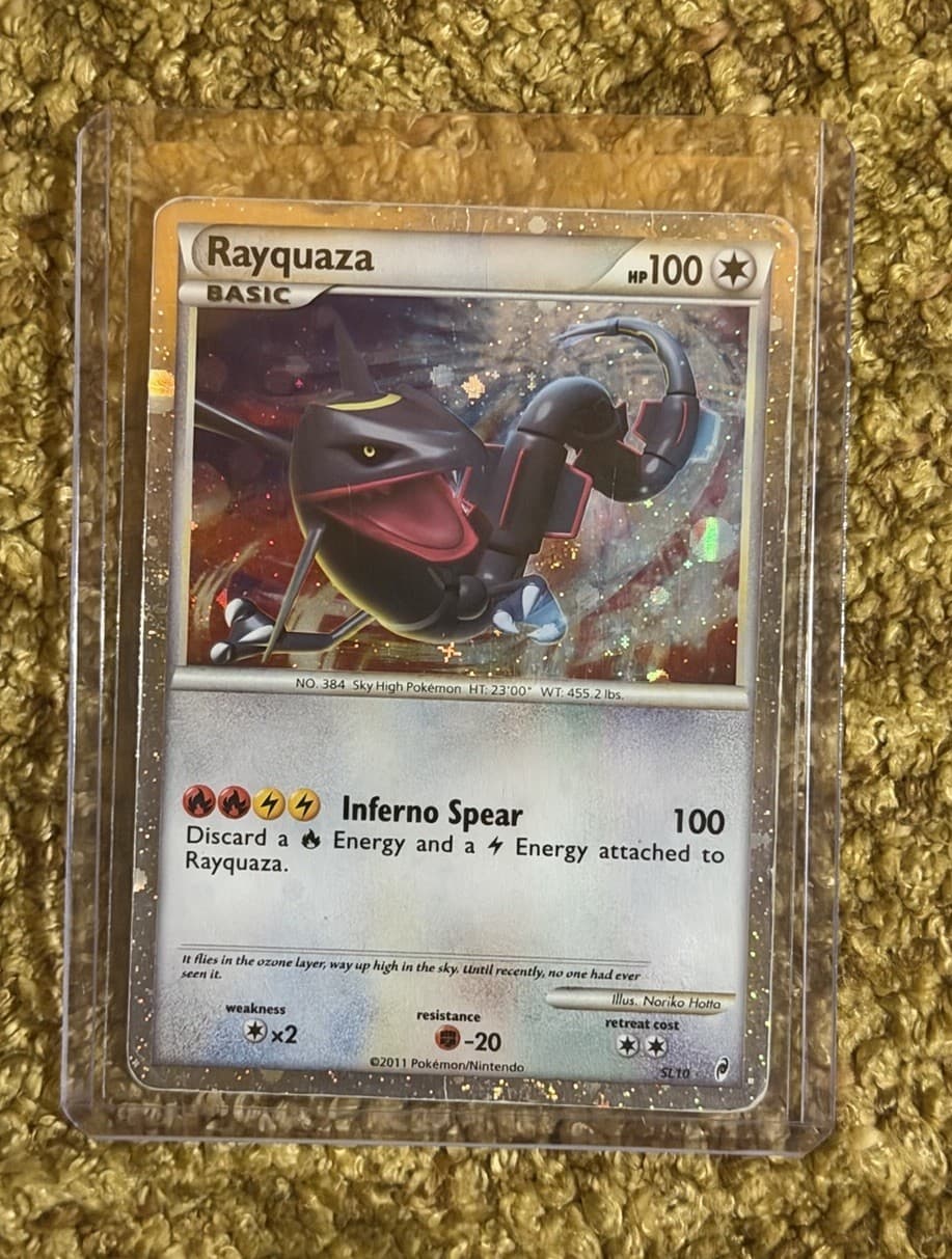 Rayquaza (Shiny) SL10 Call of Legends Holo