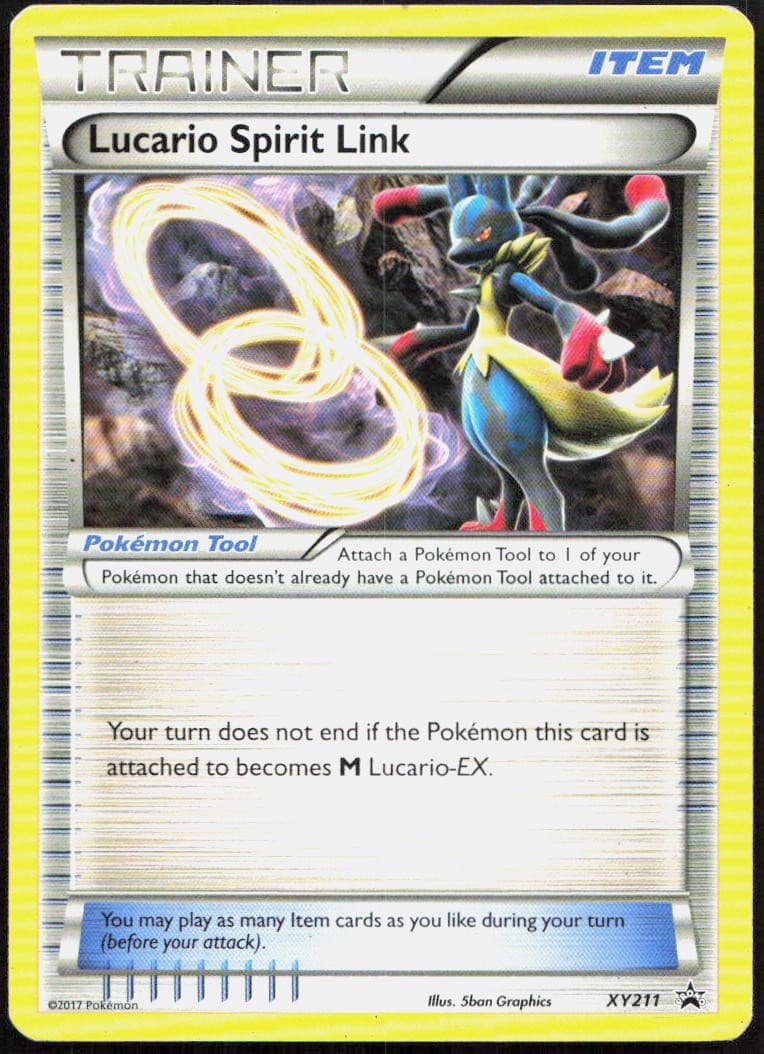 Lucario Spirit Link XY211 Promo XY Promo Pokemon